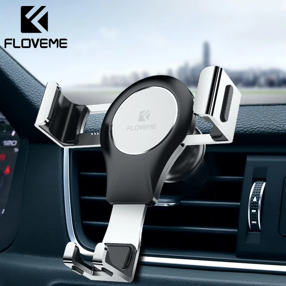 FLOVEME Auto Handy Halter Für Handy Im Auto Air Vent Halterung Ständer Schwerkraft Handy Halter Sma