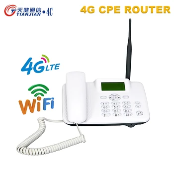

4G wifi router 4G voice call telephone volte 4g landline wifi hotspot desk sim card slot fixed phone 4g router external antenna