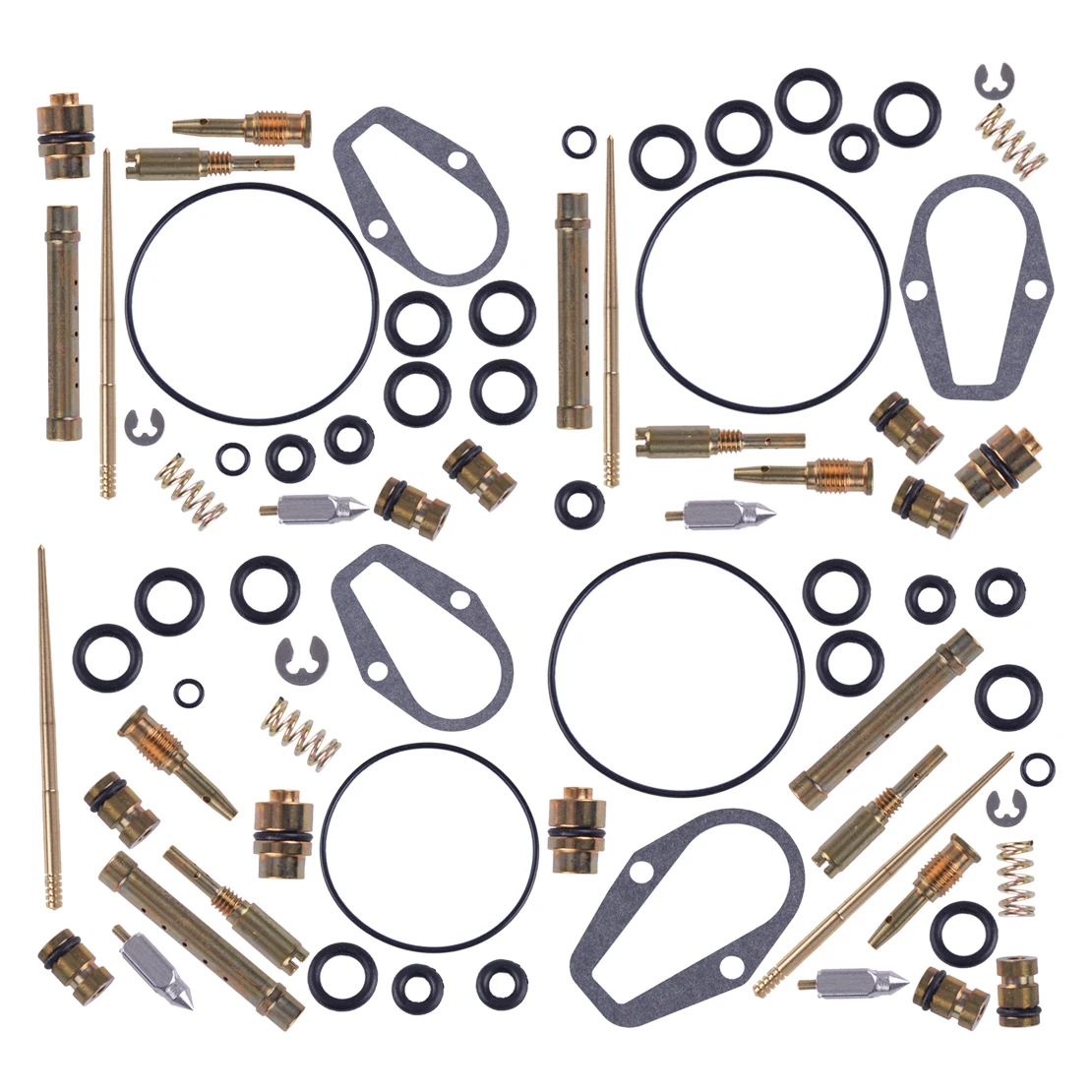 LETAOSK 4 Set Carburetor Rebuild Carb Repair Kit Jets Gasket fit for Honda CB500K CB500 CB 500 (R92)