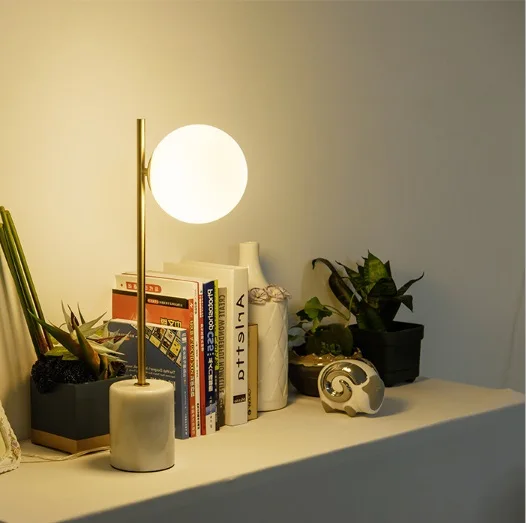 Новый светодиодный гостиная спальня прикроватная настольная лампа творческой