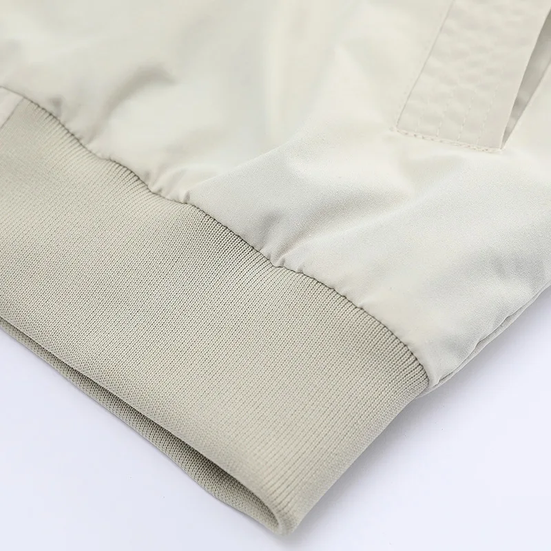 AliExpress, тонкая, для весны и осени, мужская куртка со стоячим воротником, одноцветная, приталенная, пальто, большой размер, повседневная, универсальная, топы