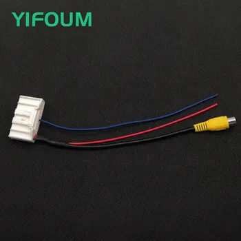 

32Pin Original Video Input Switch RCA Adapter Cable For Nissan Tiida X-Trail Sylphy Teana NV200 Lannia Rogue Maxima Qashqai J11
