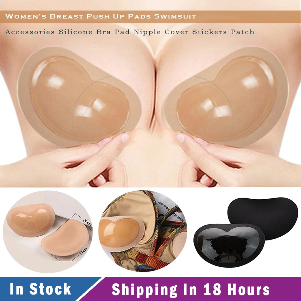 Venta caliente Conjunto de Bikini con almohadillas para el pecho para mujer, traje de baño acolchado de realce, bañador de esponja transpirable más grueso con almohadilla de sujetador, D18, 2021 lbQKMVDbjzr