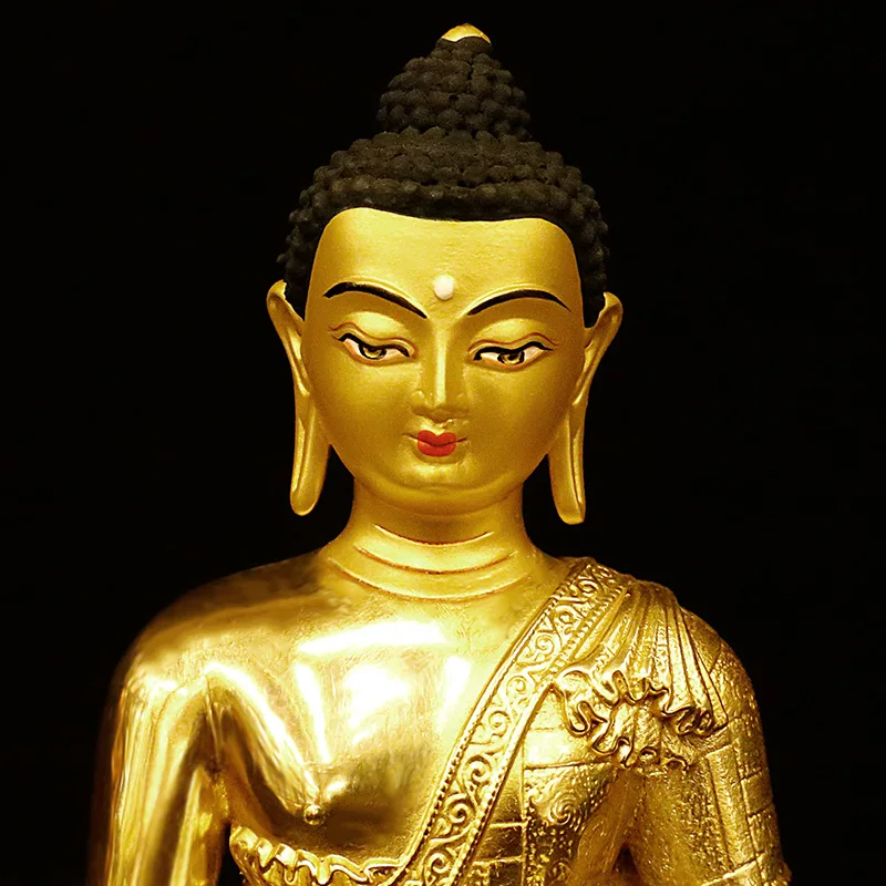Amitabha Чистый медный Будда статуя ручной работы тибетский буддизм Тантрический Будда статуя украшения дома домашние настольные украшения Budd