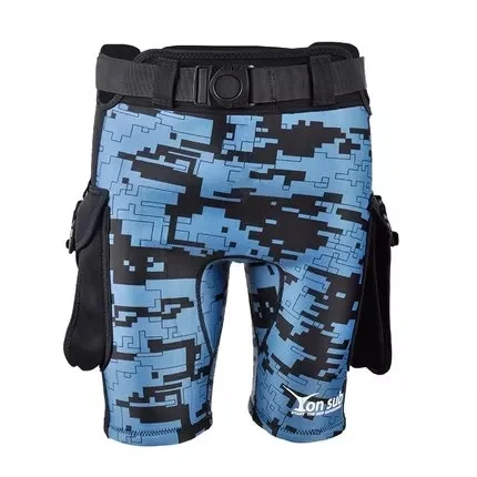 Neoprene3mm Дайвинг Брюки для серфинга мужские погружные карманные шорты технические шорты для дайвинга камуфляжные плавки