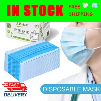 

Anti Dust Dustproof Disposable Earloop Face Mouth Masks Protective Cover Masks