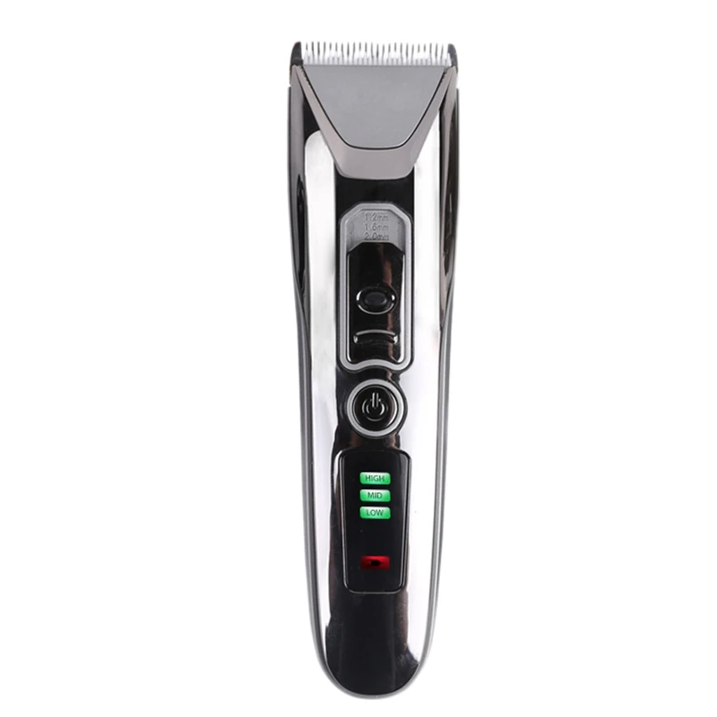 

Electric Clipper Digital Hair Trimmer Rechargeable Electric Hair Clipper Men's Cordless Haircut Adjustable Ceramic Blade