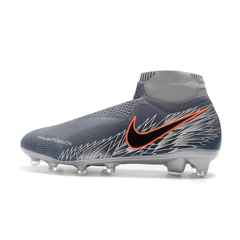 Nike Phantom VSN тени Elite DF FG Футбол бутсы кроссовки Для мужчин футбольные бутсы с волнообразным краем; Zapatos De Futbol Hombre Nike Бутсы; большие размеры 39-45 - Цвет: Victory Pack