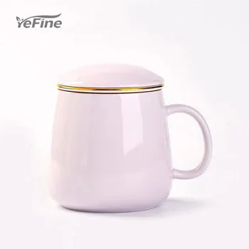 

YeFine Japanese Style Ceramic Cup Advanced Gift Teacup With Tea Filter