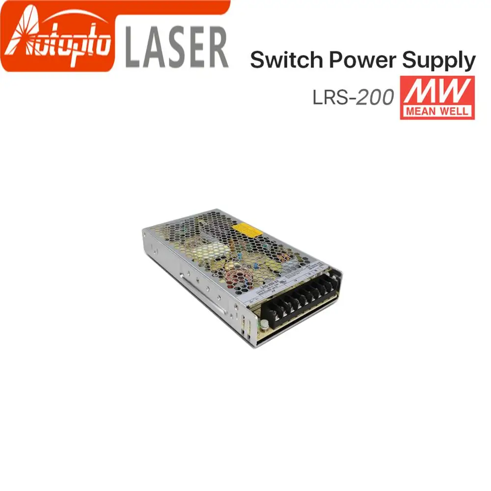 Meanwell LRS-200 импульсный источник питания 12 В 24 в 36 в 48 в 200 Вт МВт тайваньский бренд LRS-200-24