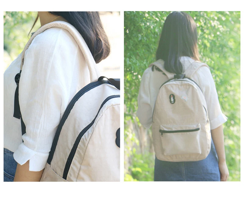 Travel backpack leisure light and comfortable female bag travel computer bag college bag leisure, travel is very suitable bag