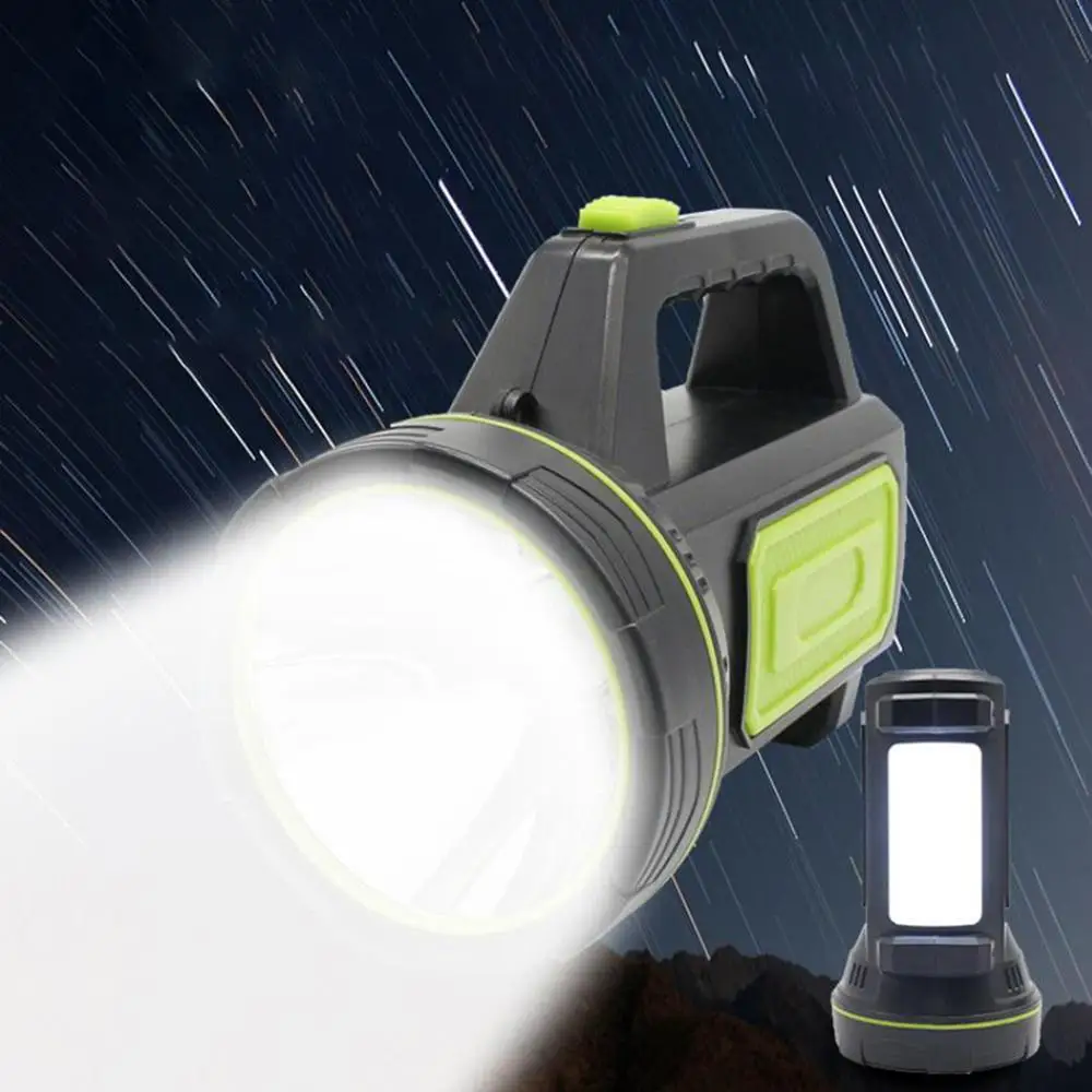 

135000LM Xenon LED Rechargeable Work Light Torch Candle Spotlight Hand Lamp 220V