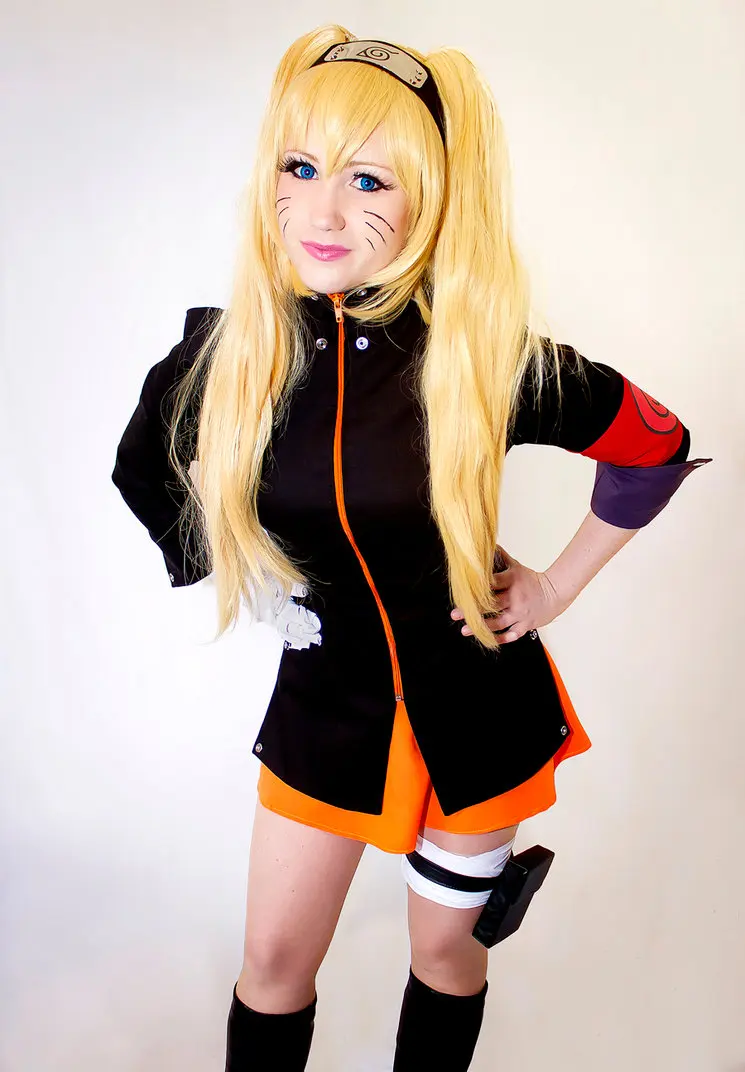 Индивидуальные последний Наруто фильм Uzumaki Naruto женский костюм для косплея аниме