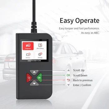 

Code Reader OBD2 Car Diagnostic Apparatus Multi-Function Scan tool Autolution Fault Diagnostic Instrument