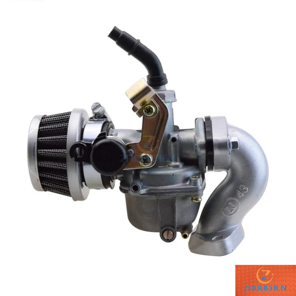 PZ19 Карбюратор TH90 Carb кабельный дроссель подходит для 50cc 70cc 90cc 110cc ATV