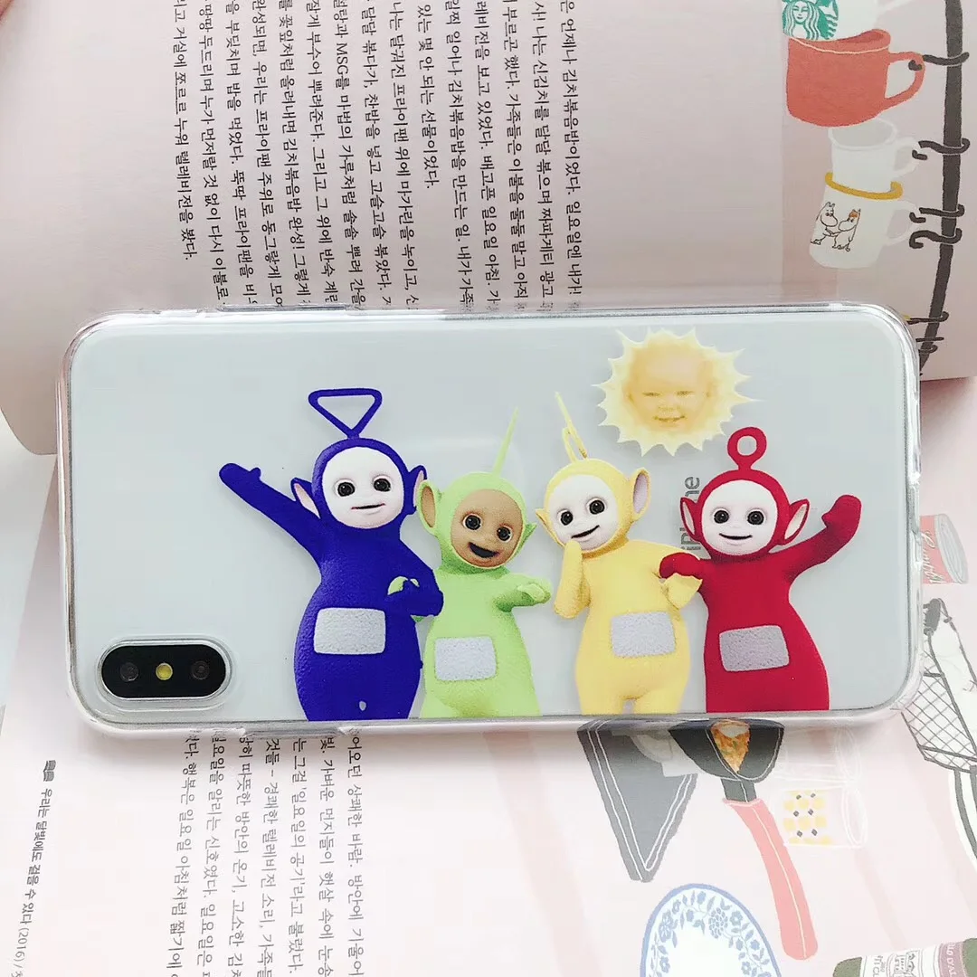 Чехол для телефона Teletubbies British baby cartoon Candy tpu для Apple iPhone 11 PRO Max X XS XSMax 7 8 6 S Plus XR мягкий чехол из ТПУ