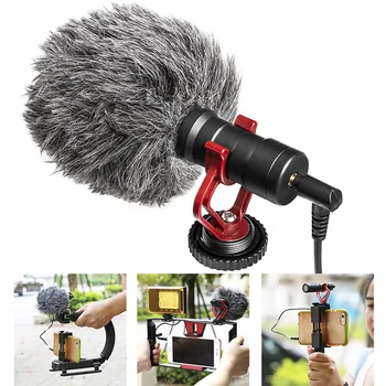 

Microphone Video Interview Mic for DSLR Camera for iPhone Andriod Phone Tablet PC Macbook LFX-ING