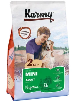 

KARMY KARMY MINI ADULT for adult dogs of small breeds with turkey