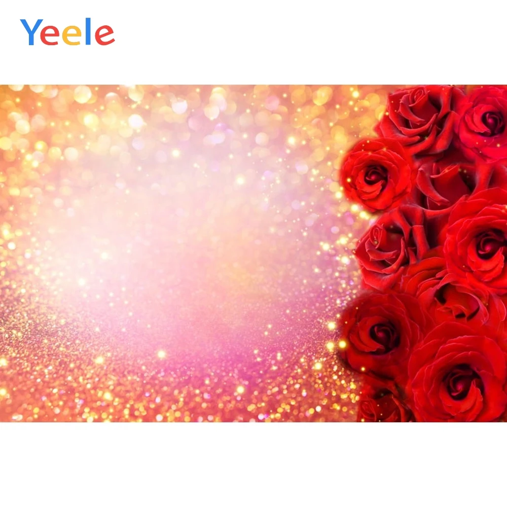 

Yeele Rose Pink Light Bokeh Polka Dots Backdrop Baby Portrait Pet Food Vinyl Photography Background For Photo Studio Decoration