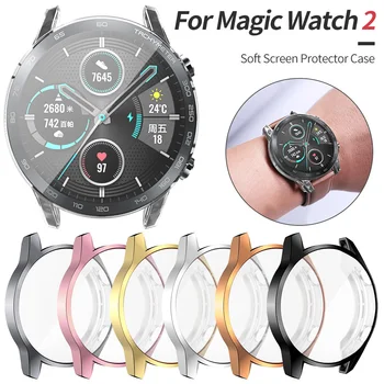 

TPU Cover for Huawei Honor Magic Watch 2 46mm Case Screen Protector Soft Shell for MagicWatch 2 Flexible Bumper