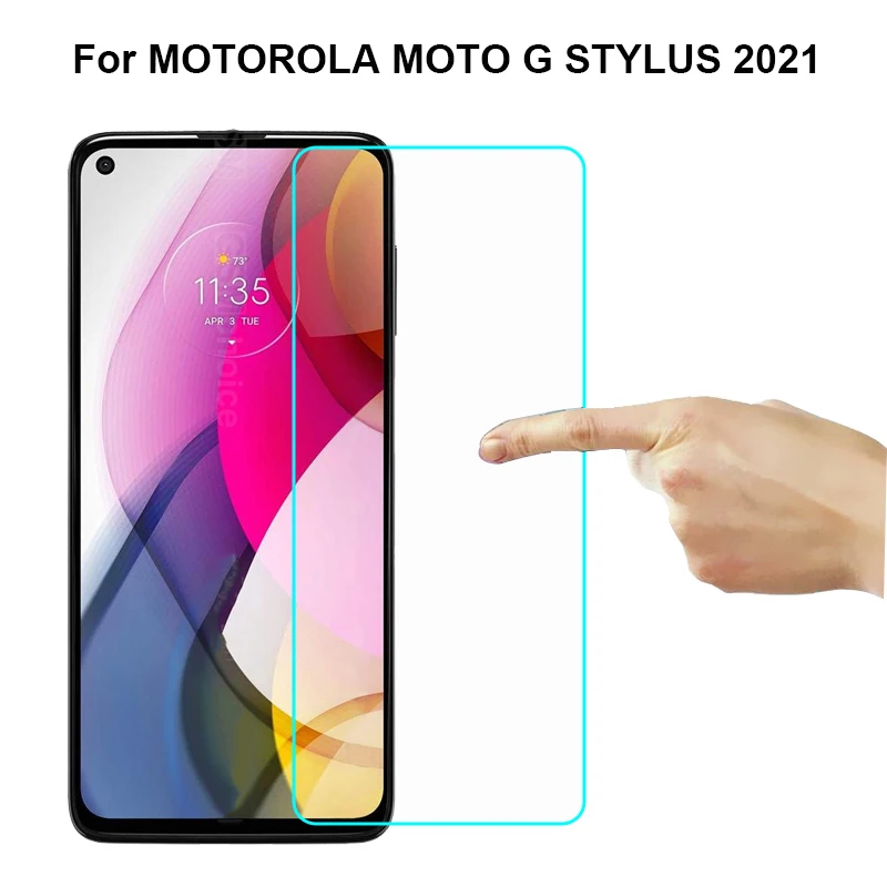 Закаленное стекло для MOTOROLA MOTO G STYLUS 2021 защитная пленка Защита экрана XT2115 pelicula de