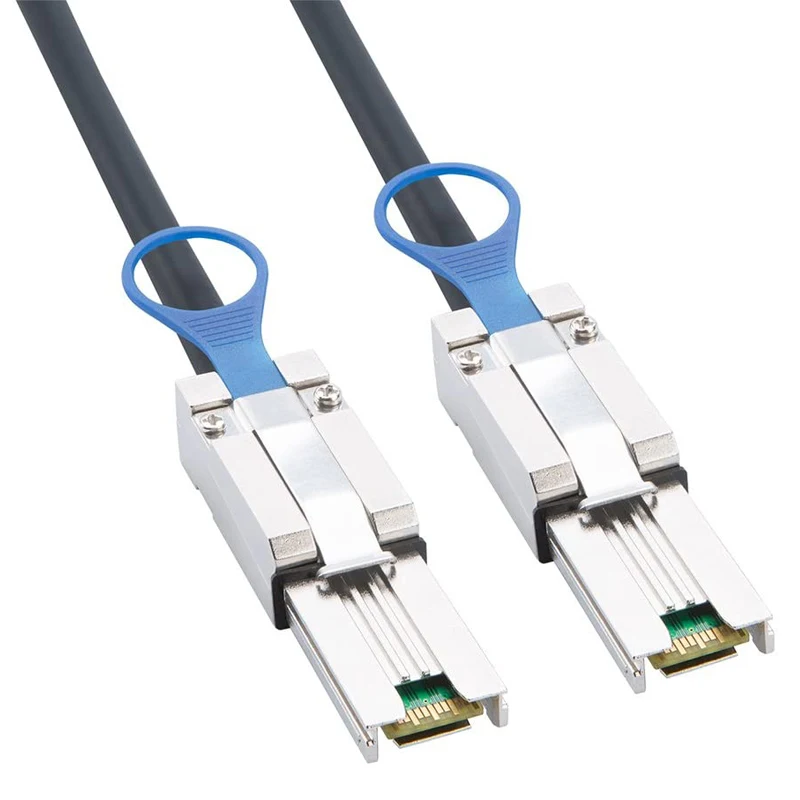 외부 미니 SAS 케이블 SFF-8088 SFF-8088 26 핀 SFF8088 남성-남성 데이터 케이블 직렬 연결 SCSI 서버 SAS