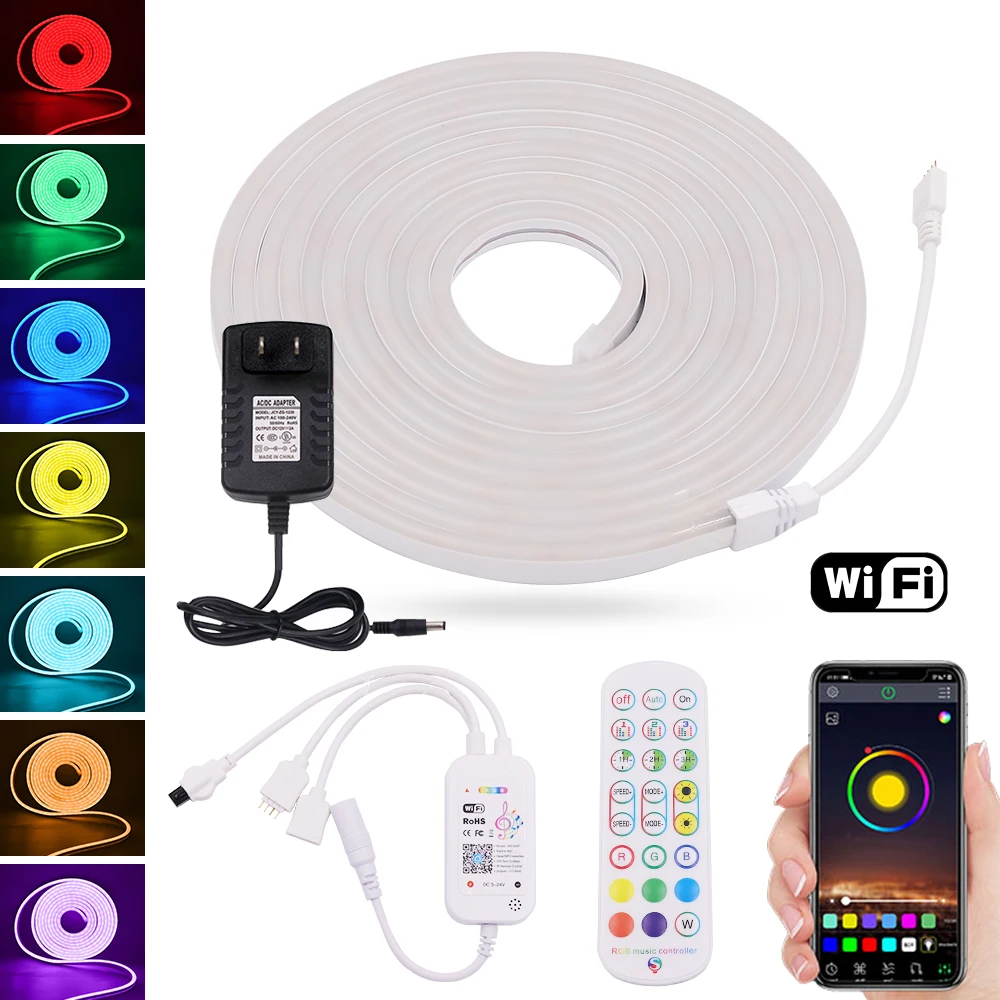 

Светодиодная RGB-лента, 12 В, с регулировкой яркости