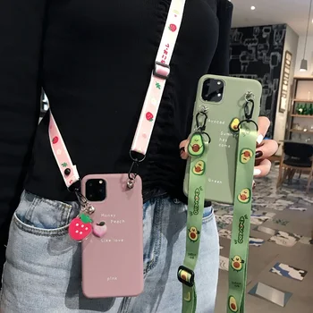 

Summer fruit avocado Crossbody chain bag phone case for huawei mate30 pro mate20 P20 P30 pro nova5 4 4e honor V20 20 10 9 cover
