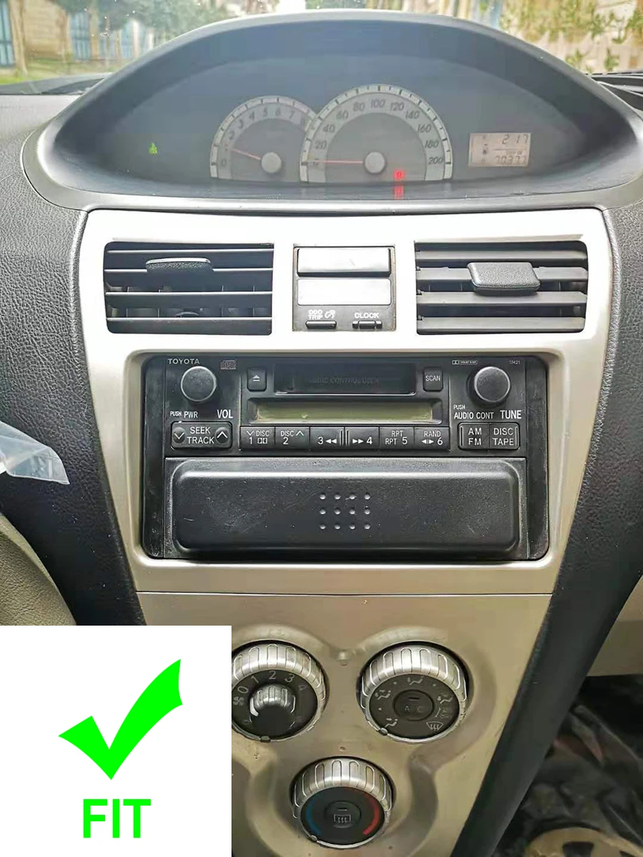 " Android OS 9,0 Автомобильный мультимедийный gps радио для Toyota Vios 2007 2008 2009 2010 2011 2012 2013 с 128 Гб внешний HDD Поддержка