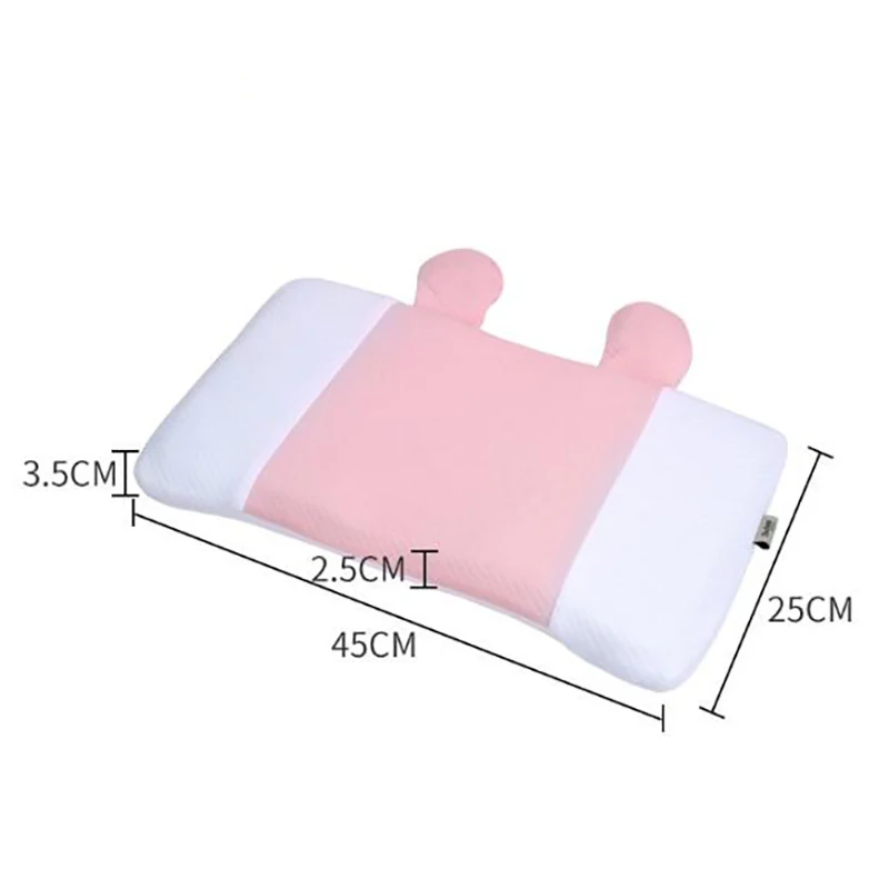 YJK001B-Small size Подушка детская голова форменная Подушка плоская голова Подушка-держатель Подушка-подушка для сна из пены памяти младенца YJK001 - Цвет: YJK001B-Small size