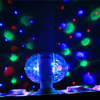 

E27 AC 85V-265V RGB LED Bulb Christmas Colorful LED Lamp Party Effect LED Light Disco Magic Ball Lighting