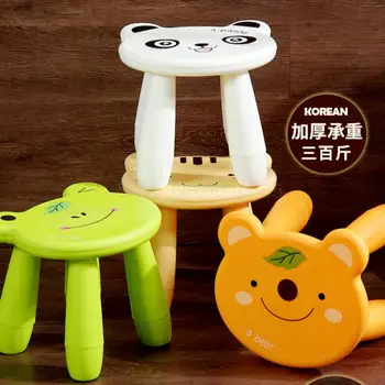 

Creative home children's stool living room adult plastic shoes bench kindergarten cartoon cute stool