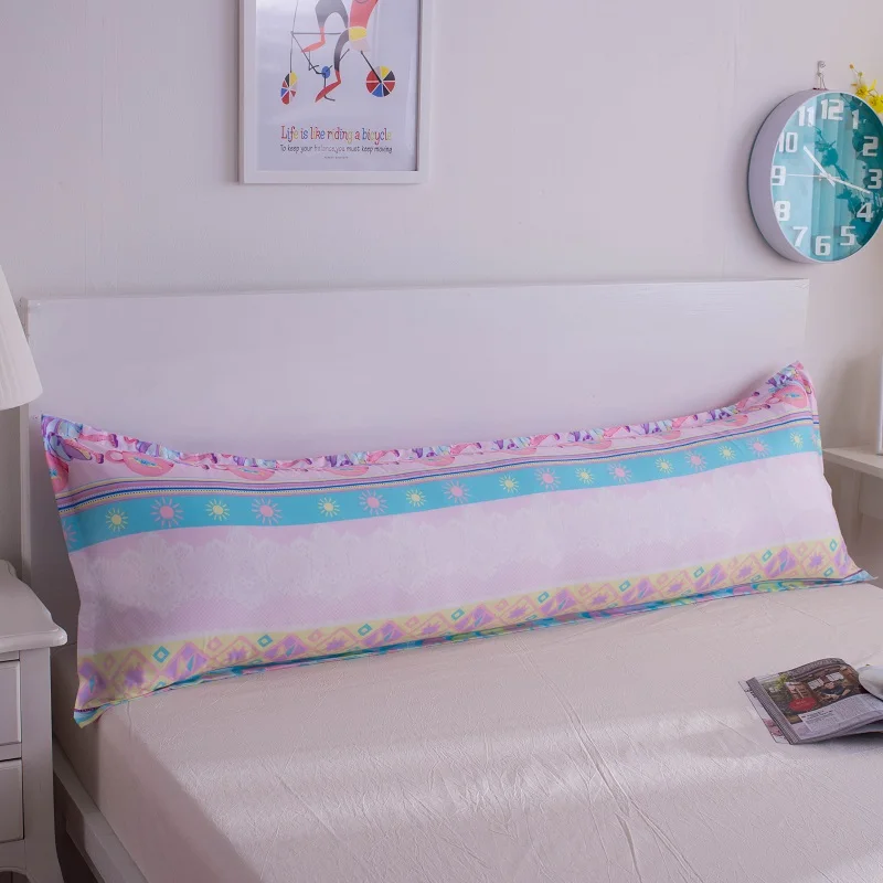 Funda de almohada длинная наволочка двойная наволочка для кровати 1,2 m/1,5 m/1,8 m - Цвет: Long-13