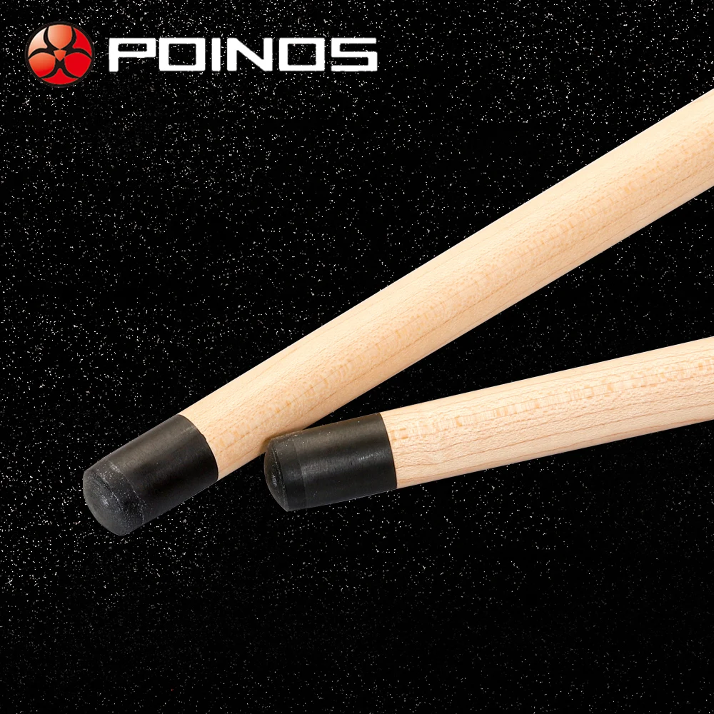 POINOS KL серия удар и прыжок кий 13 мм черный бакелитовый наконечник жесткий клен 2 цвета бильярдный 3 шт Профессиональный прыжок