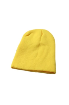 

Winter Beanie Knit Ski Cap Hat Warm (Bright orange)