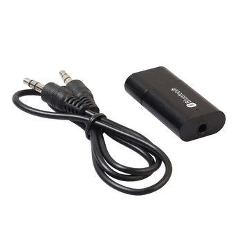 

USB Bluetooth 2.0 Music Audio Stereo Receiver Fit For Car AUX Home Mp3 Speaker
