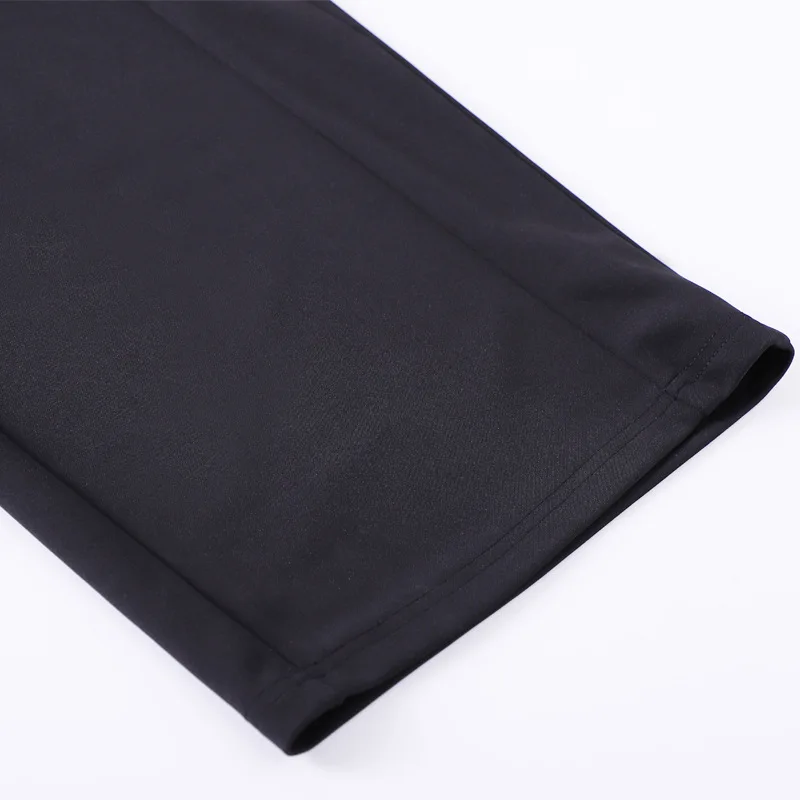 Женские осенние и Весенние длинные брюки размера плюс 10XL 8XL 6XL 4XL, женские черные элегантные брюки с высокой талией, женские широкие брюки