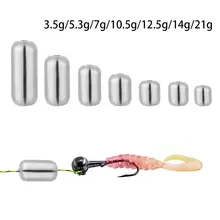 Plombs de pêche en tungstène 35g 28g, 1 pièce, pour bar, accessoires de matériel 