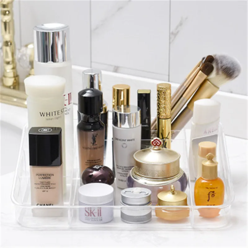

Transparent lipstick shelf cosmetic storage box multifunctional lipstick display shelf sub-frame lipstick shelf lipstick storage