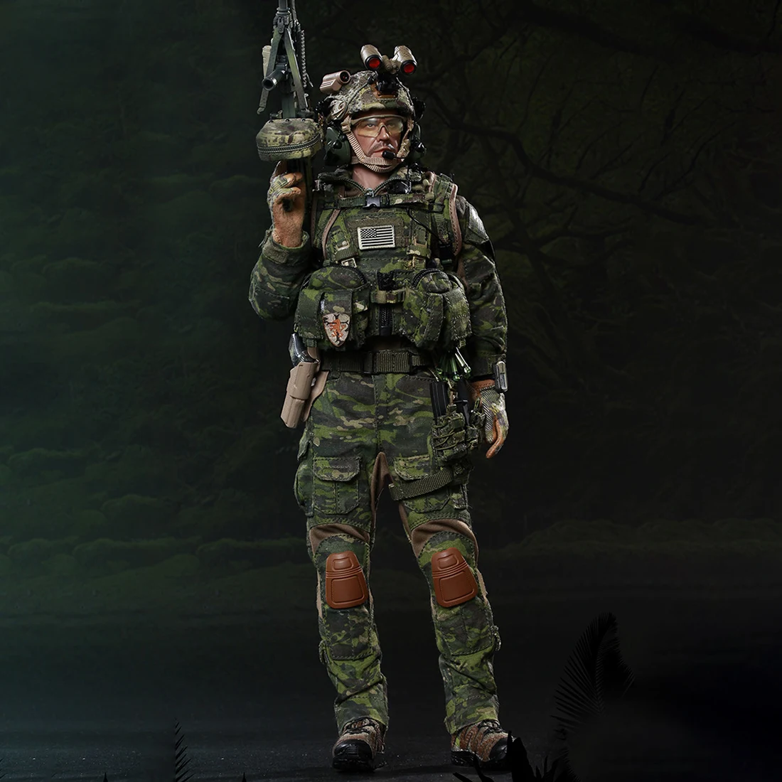 1/6 30 см модель солдата Реалистичная голова скульптура DIY подвижный Devgru джунгли обеззараживание Военная фигура