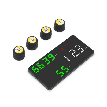 

Car Tire Pressure Monitor Auto CC2541 V612 External Sensors 5.5 inches