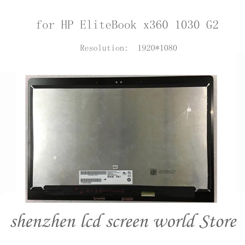 13.3" inch Full LCD LED SCREEN Assembly for HP EliteBook x360 1030 G2 FHD Complete Touch Screen 1920*1080 | Компьютеры и офис