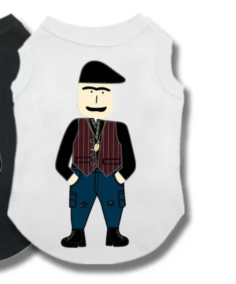vest2 Черный мультфильм хипстер печать одежда Французский бульдог Собака спортивные шорты есть также толстовки и свитера Блузка для собак - Цвет: vest2