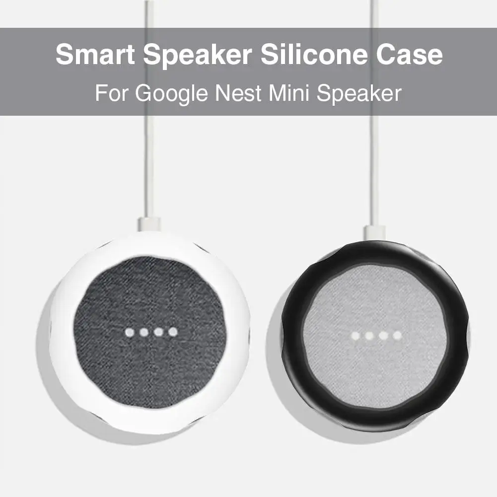 Мини динамик защитный силиконовый чехол Bluetooth динамик силиконовый чехол Защитная крышка аксессуары для колонок для Google Nest Mini