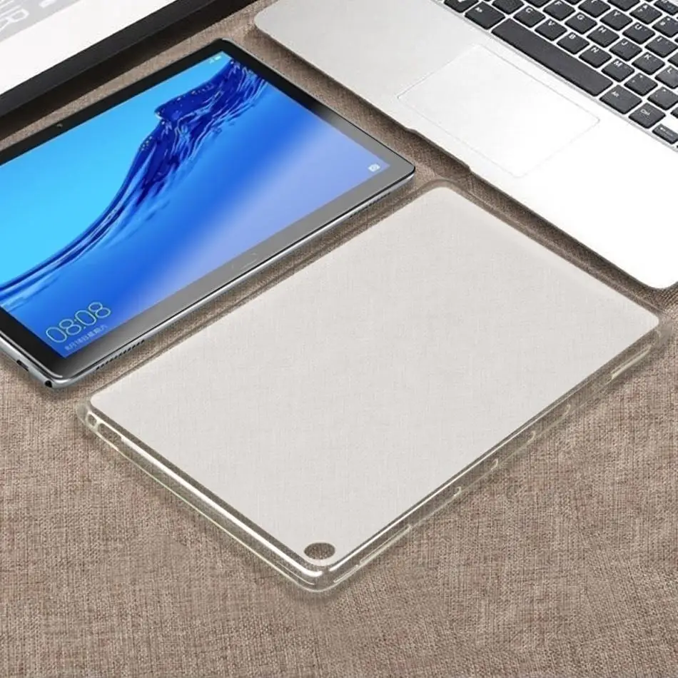 

For Huawei MediaPad C5 M2 M3 M5 M6 Lite Pro 8.0 8.4 10.0 10.1 10.8 7.0 Silicone Soft Cover Media Pad M2-801L Tablet Case