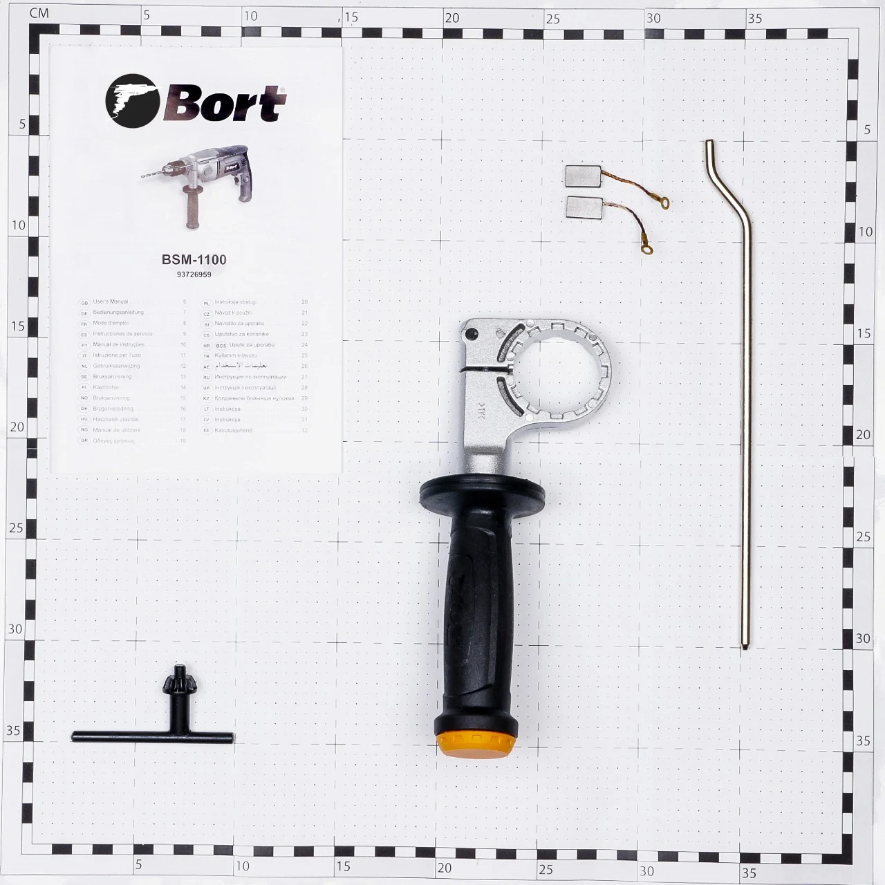 Дрель ударная Bort BSM-1100 (1100 Вт, 2 скорости, реверс)