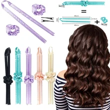 

Curly Hair Products Soft Roller Hair Curler No Heat Headband Lazy Curler Heatless Hair Curling Ribbon Hair Tool boucleur cheveux