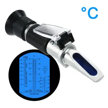 

Hot Portable auto refractometer Methanol Antifreeze Tester -50~0 Methanol Freezing Point meter Water freezing point tester