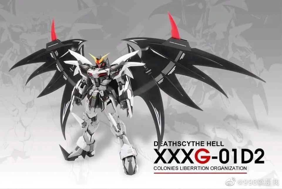 Супер NOVA Gundam MG 1/100 Deathscythe Hell XXG-01D2 мобильный Костюм Аниме Фигурка пластиковая модель комплект