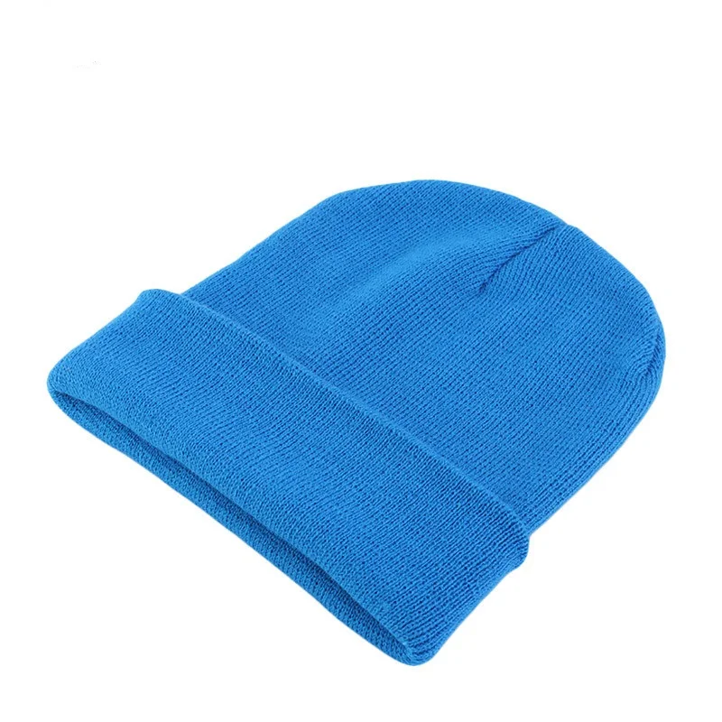 mens skully hat Solid  Unisex  Winter Autumn  Skullies & Beanies Knitting Bonnets new era skully beanie